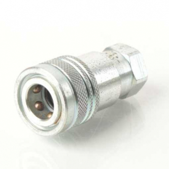 Quick coupling ISO A 350 bar 1/4 "socket